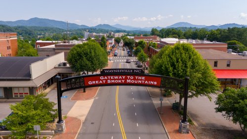 Nestled In North Carolina's Great Smoky Mountains Is An Enchanting Little Town Full Of Eclectic Shops
