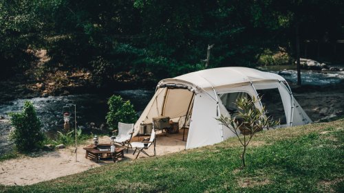 Hidden On Washington's Coast Is A Wildly Luxurious Beach Campground With An Authentic Japanese Spa