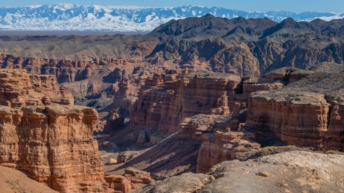 The 'Grand Canyon Of Kazakhstan' Is A Mesmerizing Natural Wonder With Dramatic Landscapes And River Beauty