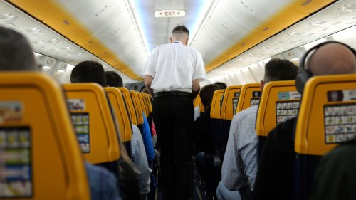 What It Really Means When Your Flight Attendant Mentions The 'Blue Room'