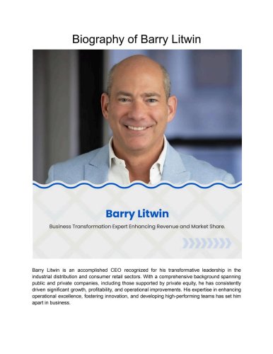 Barry Litwin - cover