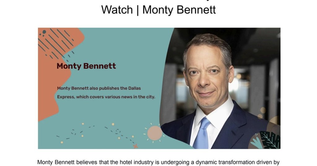 Monty Bennett - cover