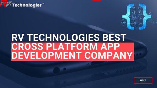 RV Technologies Best Cross Platform App Development Company