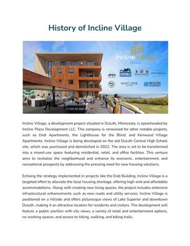 inclinevillage Publisher Publications - Issuu