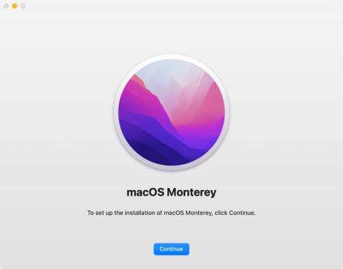 macOS Monterey (10.16)