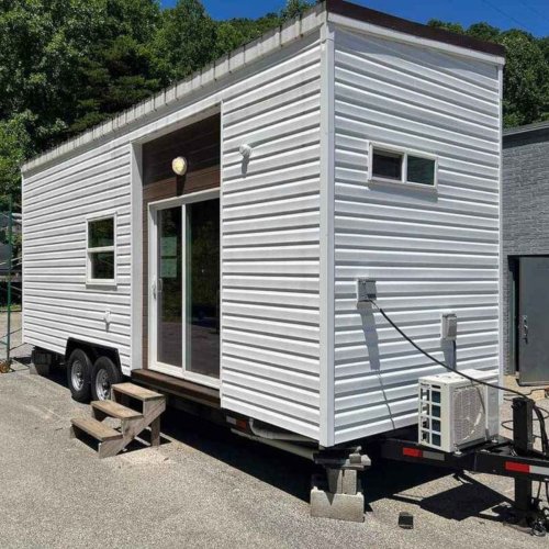 Spacious Tiny House with Two Lofts For Less Than $40k
