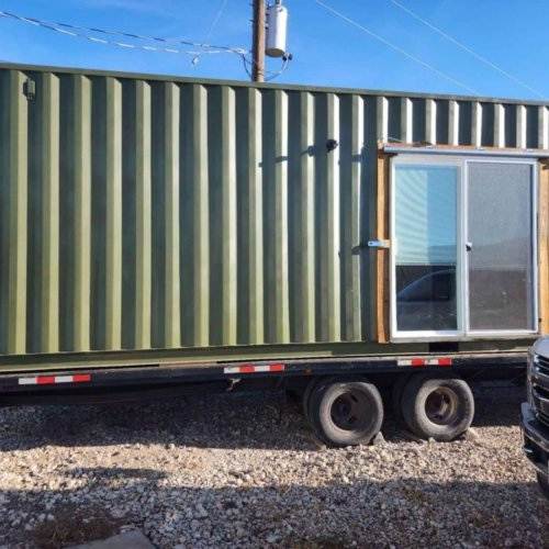 Shipping Container Home Is 40 Feet of Off-the-grid Living!
