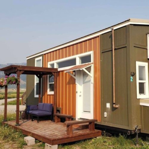 28′ Upgraded Tiny Home is Fully Furnished, Turnkey Ready