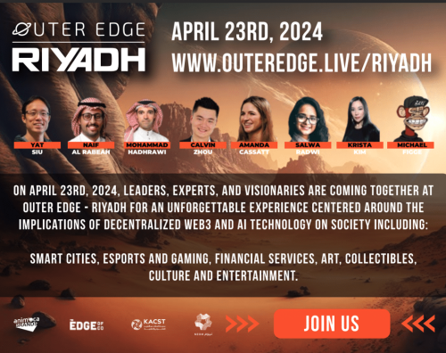 Outer Edge Web3 Innovation Summit Hits Riyadh, Saudi Arabia