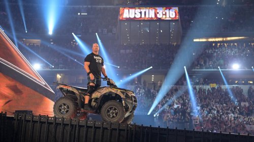 Steve Austin Crashes ATV Into Barrier At WrestleMania 41, Concerns For Fan