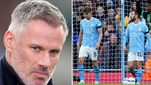 Jamie Carragher names two teams who could prevent Man City from winning another Champions League crown this season