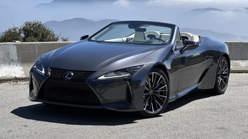 With Its New Touchscreen The Lexus LC 500 Convertible Is Finally The Best Car On Sale