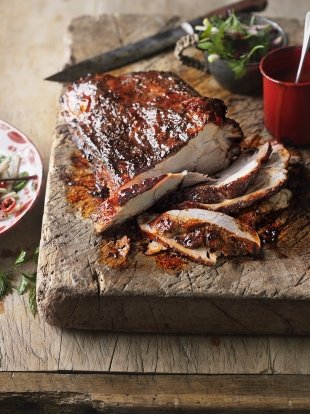 Barbecued pork loin | Pork recipes | Jamie Oliver recipes