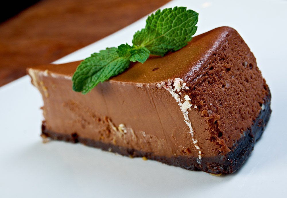 Dark Chocolate and Liqueur Mousse Cake