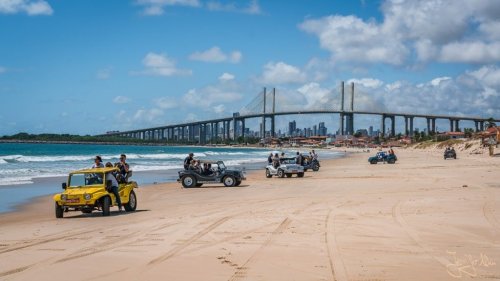 Buggy Tour durch die Dünen von Genipabu bei Natal / Brasilien