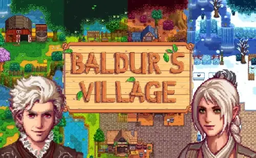 Baldur’s Village : Le mod gratuit qui fusionne Stardew Valley et Baldur’s Gate 3 sur PC