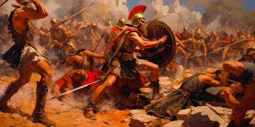 One of the 300 Spartans survived the famous Battle of Thermopylae, but it haunted him forever