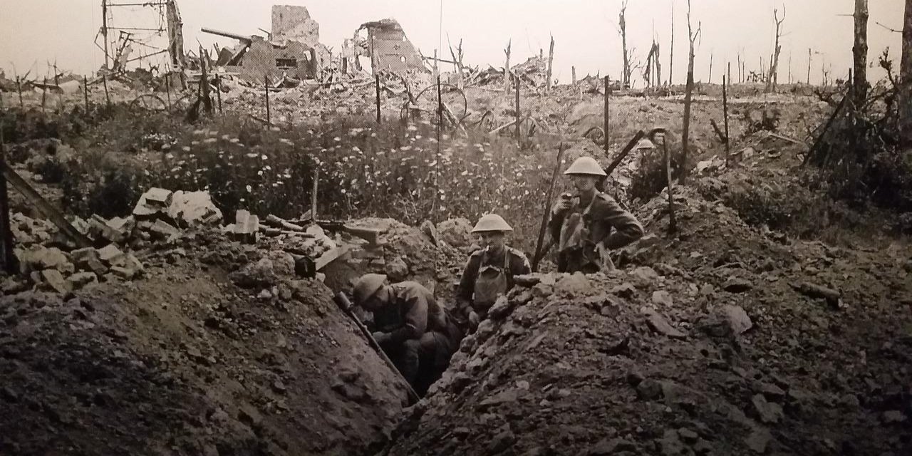 What were trenches like in WWI?