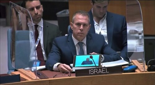 Israel’s UN ambassador: Mideast Jews were victims of the ‘real Nakba’