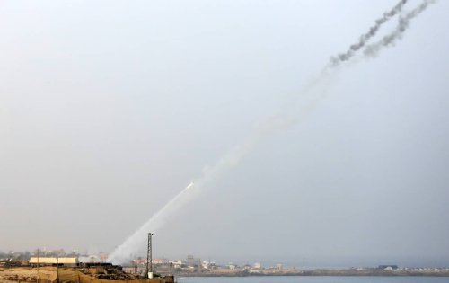 Gaza terrorists launch rockets towards sea, triggering alert