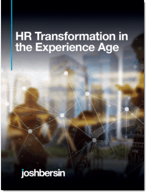 HR Transformation In The Experience Age