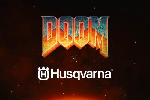 Vous ne rêvez pas, le monument du jeu vidéo Doom arrive sur les robots tondeuses Husqvarna