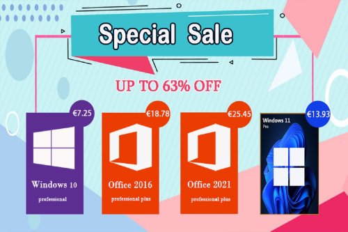 Les grosses promotions sur Windows 11 Pro et Office 2021 Pro à ne pas manquer !
