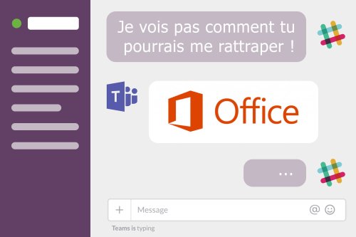 Comment Microsoft Teams a gagné la bataille contre Slack en France