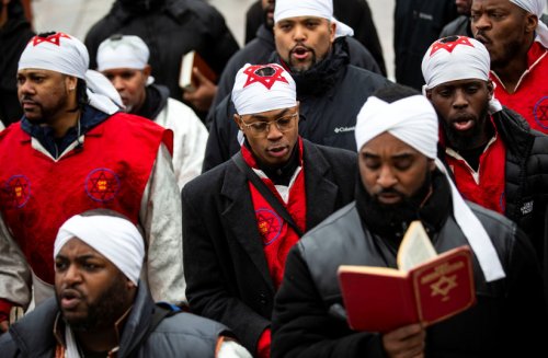 'We are the real Jews:' 100s of Black Hebrews march in New York City