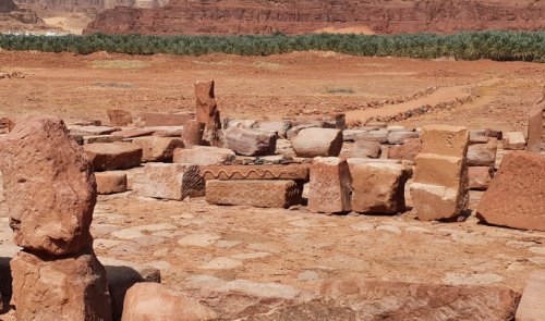 Animal and human remains found in ancient Saudi Arabian stone structures