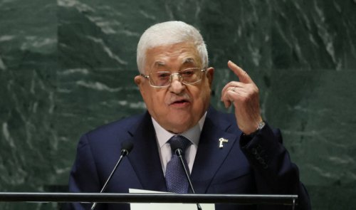 Palestinian Pres. Abbas at UN: No Mideast peace without statehood