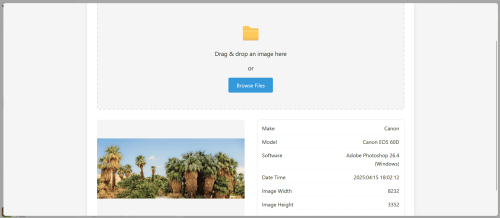 How to Create a JavaScript EXIF Info Parser to Read Image Metadata