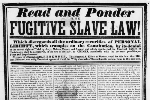 The Fugitive Slave Act of 1850: Annotated