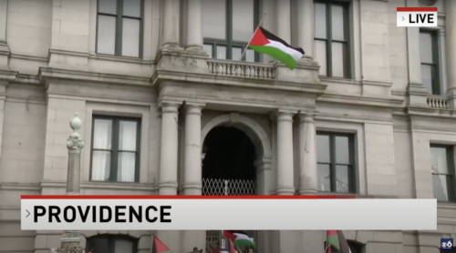 Jewish mayor of Providence says he was ‘disheartened’ by Palestinian flag flown at City Hall