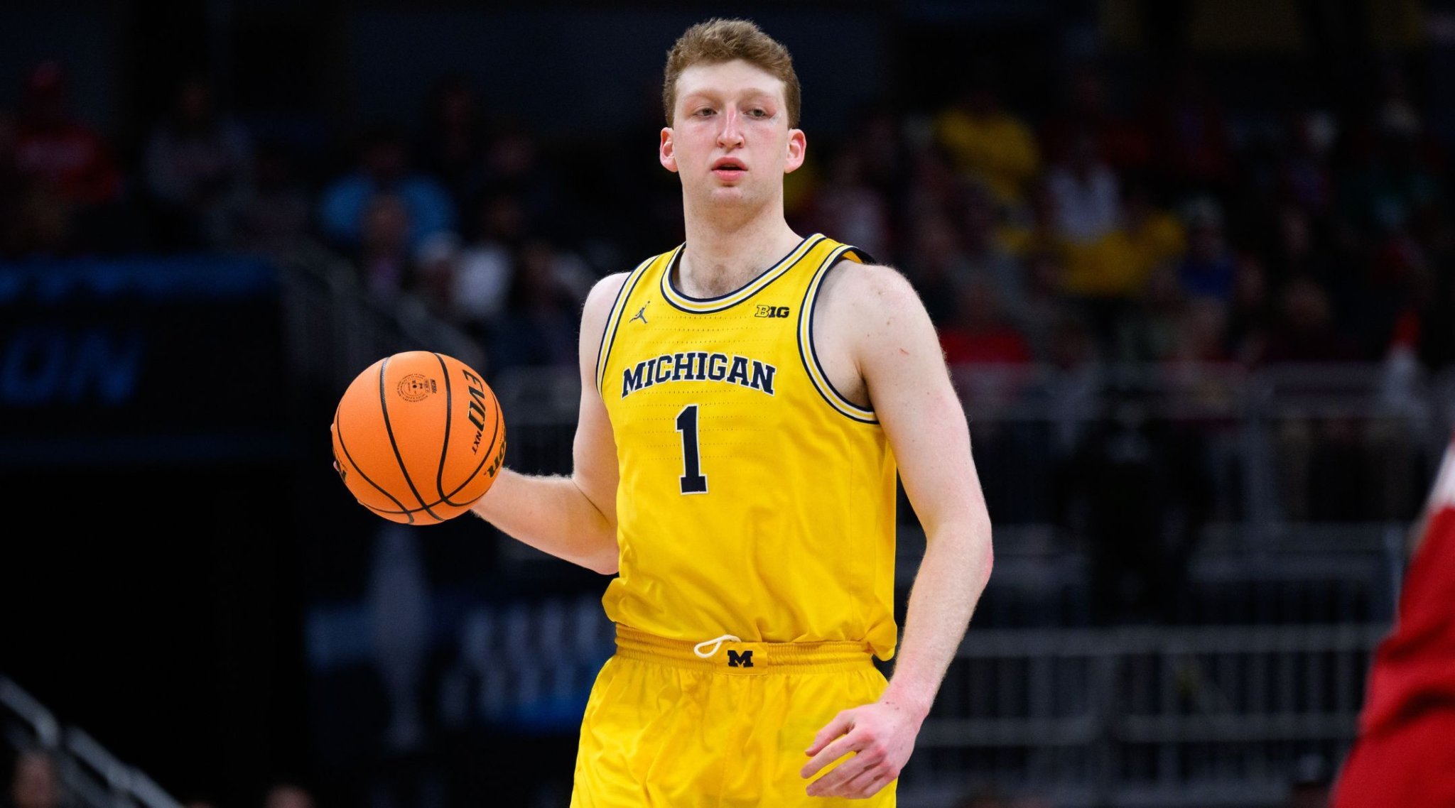Israeli-American Michigan basketball star Danny Wolf is seeking glory in March Madness — and likely the NBA