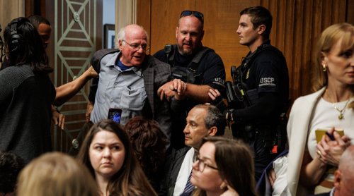 Ben Cohen of Ben & Jerry’s is arrested for disrupting RFK Jr. Senate testimony with Gaza war protest