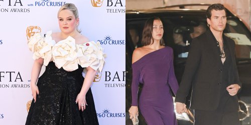 Bridgerton’s Nicola Coughlan & Luke Newton (Along with Girlfriend Antonia Roumelioti) Attend BAFTA TV Awards 2025!