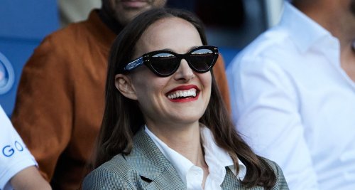 Natalie Portman All Smiles at Soccer Match in Paris Amid Husband Benjamin Millepied Cheating Allegations | Just Jared: Celebrity News and Gossip | Entertainment