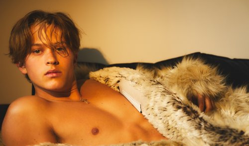 Deacon Phillippe Strips Down, Wears Just a Fur Coat for ‘King Kong’ Magazine Cover Story