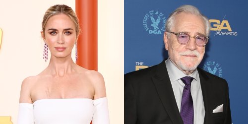 Emily Blunt & Brian Cox Talk Meryl Streep, His ‘Succession’ Death