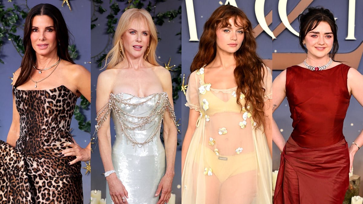 ‘Practical Magic 2’ World Premiere Photos: Sandra Bullock, Nicole Kidman, Joey King, & Maisie Williams Take Over London