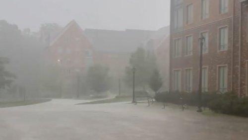 Severe thunderstorms move across North Carolina