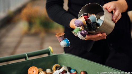Pilotprojekt erlaubt alle Kaffeekapseln in derselben Tonne