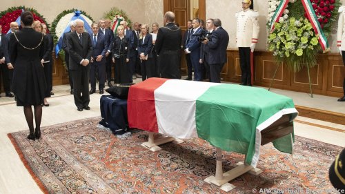 Staatsbegräbnis für Italiens Ex-Präsident Napolitano