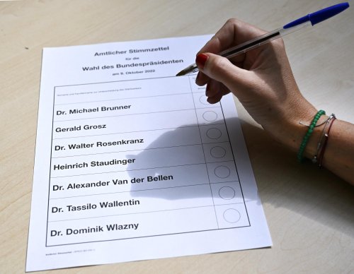 Bundespräsidentenwahl 2022: Wie kann man wählen?