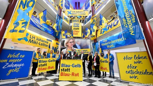 Parteien mobilisierten noch einmal vor Landtagswahl in NÖ
