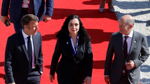 Macron und Scholz für Neuwahlen in vier Kosovo-Gemeinden