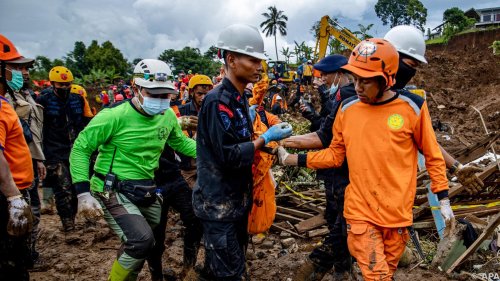 Erdbeben-Bilanz in Indonesien: Mehr als 300 Tote