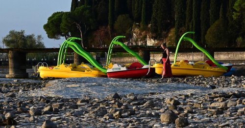 Niedrigwasser in Norditalien: Probleme für Seefahrt am Gardasee