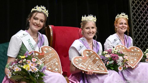 63. Narzissenfest begann mit Krönung der Hoheiten
